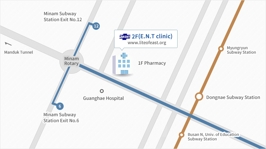 Light of East Ear Clinic Map